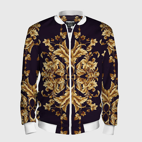 Мужской бомбер Style / 3D-Белый – фото 1