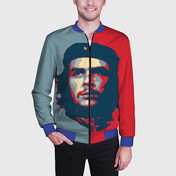Бомбер мужской Che Guevara, цвет: 3D-синий — фото 2