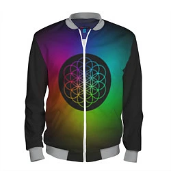 Бомбер мужской Coldplay Colour, цвет: 3D-меланж