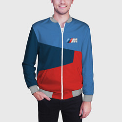 Бомбер мужской Бмв Bmw 2018 №2, цвет: 3D-меланж — фото 2