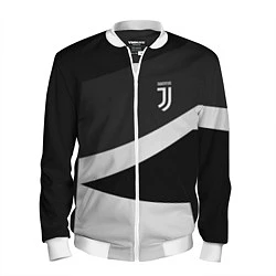 Бомбер мужской FC Juventus: Sport Geometry, цвет: 3D-белый