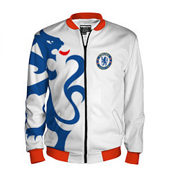 Бомбер мужской FC Chelsea: White Lion, цвет: 3D-красный