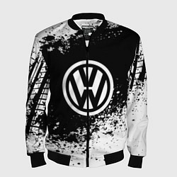 Мужской бомбер Volkswagen: Black Spray