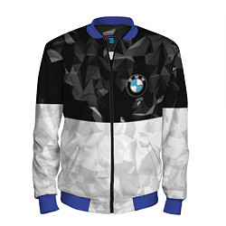 Бомбер мужской BMW BLACK COLLECTION, цвет: 3D-синий