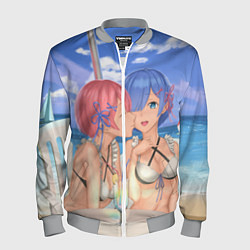 Мужской бомбер Жизнь в другом мире с нуля