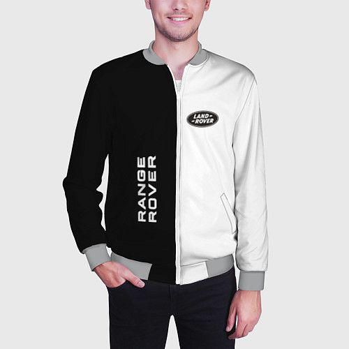 Мужской бомбер Land Rover: Range Rover / 3D-Меланж – фото 3