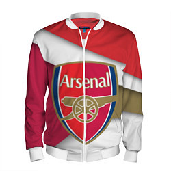 Бомбер мужской FC Arsenal, цвет: 3D-белый