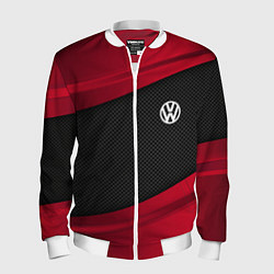 Бомбер мужской Volkswagen: Red Sport, цвет: 3D-белый
