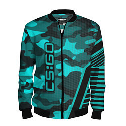 Мужской бомбер CS:GO Blue Camo