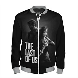 Бомбер мужской The Last of Us: Black Style, цвет: 3D-меланж