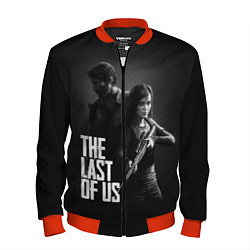 Бомбер мужской The Last of Us: Black Style, цвет: 3D-красный