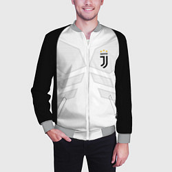 Бомбер мужской JUVENTUS SPORT, цвет: 3D-меланж — фото 2