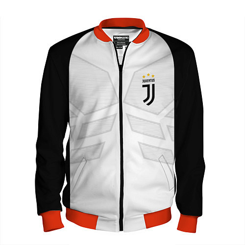 Мужской бомбер JUVENTUS SPORT / 3D-Красный – фото 1