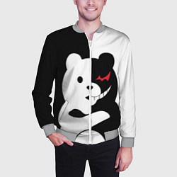 Бомбер мужской Monokuma Drae, цвет: 3D-меланж — фото 2