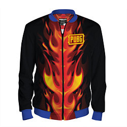 Бомбер мужской PUBG: Hell Flame, цвет: 3D-синий
