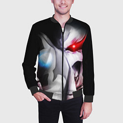 Бомбер мужской Overlord - Ainz Ooal Gown, цвет: 3D-черный — фото 2
