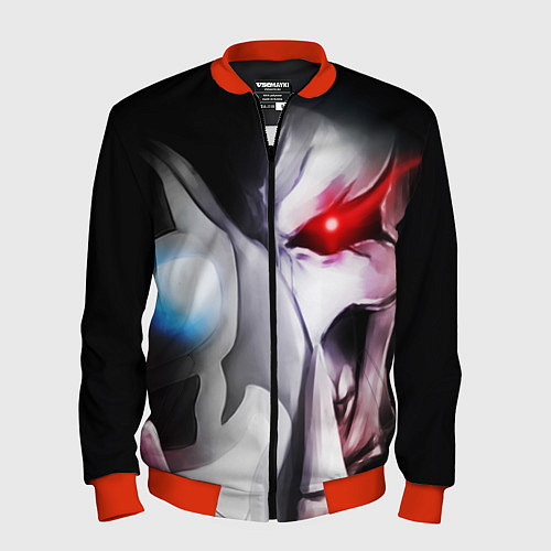 Мужской бомбер Overlord - Ainz Ooal Gown / 3D-Красный – фото 1