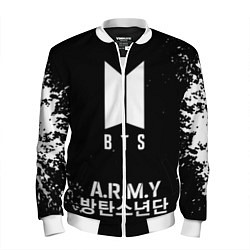 Бомбер мужской BTS ARMY, цвет: 3D-белый