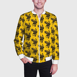 Бомбер мужской TOP: BANDITO, цвет: 3D-белый — фото 2