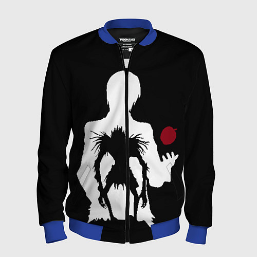 Мужской бомбер Рюк в свете / 3D-Синий – фото 1