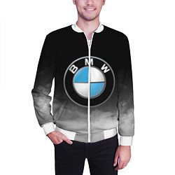 Бомбер мужской BMW, цвет: 3D-белый — фото 2