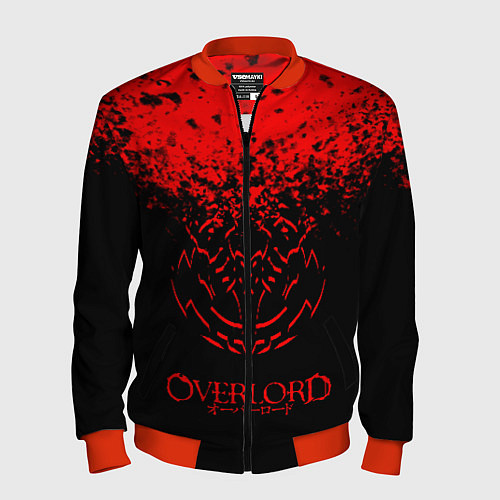 Мужской бомбер Overlord / 3D-Красный – фото 1