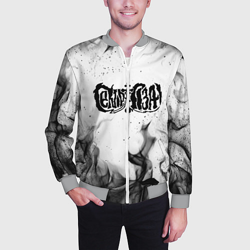 Мужской бомбер СЕКТОР ГАЗА / 3D-Меланж – фото 3