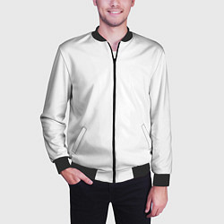 Бомбер мужской Без дизайна, цвет: 3D-черный — фото 2
