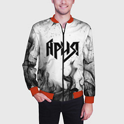 Бомбер мужской АРИЯ, цвет: 3D-красный — фото 2