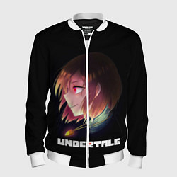 Бомбер мужской UNDERTALE, цвет: 3D-белый