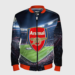 Бомбер мужской FC Arsenal, цвет: 3D-красный