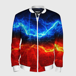 Мужской бомбер Лёд и огонь