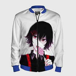 Бомбер мужской Сузуя Джузо, цвет: 3D-синий