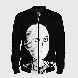 Бомбер мужской ONE-PUNCH MAN, цвет: 3D-черный