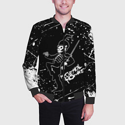 Бомбер мужской My Chemical Romance, цвет: 3D-черный — фото 2