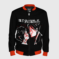 Бомбер мужской My Chemical Romance, цвет: 3D-красный