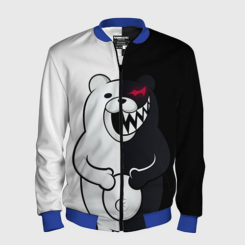 Мужской бомбер MONOKUMA / 3D-Синий – фото 1