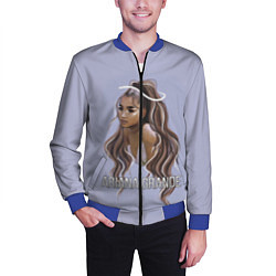 Бомбер мужской Ariana Grande Ариана Гранде, цвет: 3D-синий — фото 2
