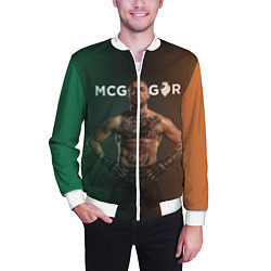 Бомбер мужской Conor McGregor, цвет: 3D-белый — фото 2