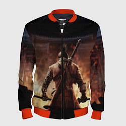 Мужской бомбер Sekiro shadows die twice