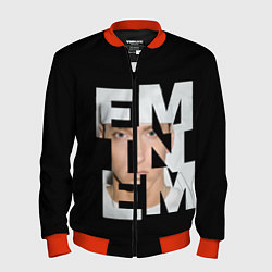 Бомбер мужской Eminem, цвет: 3D-красный