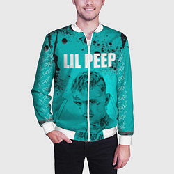 Бомбер мужской Lil Peep, цвет: 3D-белый — фото 2
