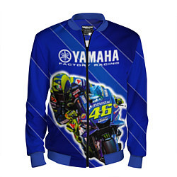 Бомбер мужской Valentino Rossi, цвет: 3D-синий