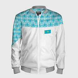Бомбер мужской Казахстан Форма, цвет: 3D-меланж