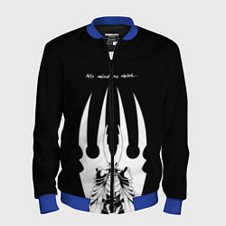 Бомбер мужской Hollow Knight, цвет: 3D-синий