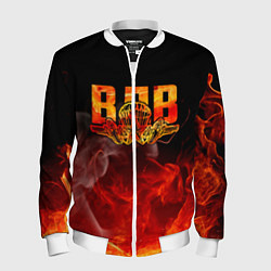 Бомбер мужской ВДВ, цвет: 3D-белый