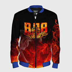 Бомбер мужской ВДВ, цвет: 3D-синий