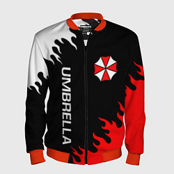 Бомбер мужской UMBRELLA CORP, цвет: 3D-красный