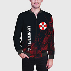 Бомбер мужской UMBRELLA CORP, цвет: 3D-черный — фото 2