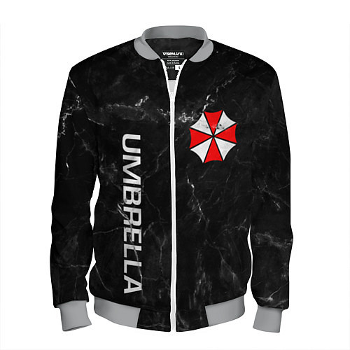 Мужской бомбер UMBRELLA CORP / 3D-Меланж – фото 1